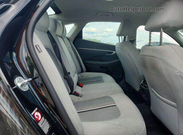 5NPEF4JA9LH014005 2020 HYUNDAI SONATA Black Rear seats view