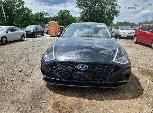 5NPEF4JA9LH014005 2020 HYUNDAI SONATA Black Front view