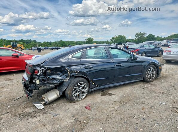5NPEF4JA9LH014005 2020 HYUNDAI SONATA Black Rear right