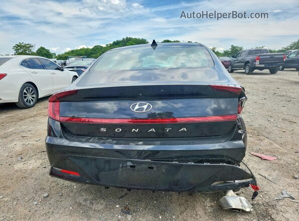5NPEF4JA9LH014005 2020 HYUNDAI SONATA Black Rear view