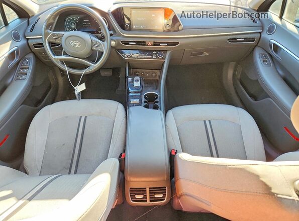 5NPEF4JA9LH014005 2020 HYUNDAI SONATA Black Dashboard view