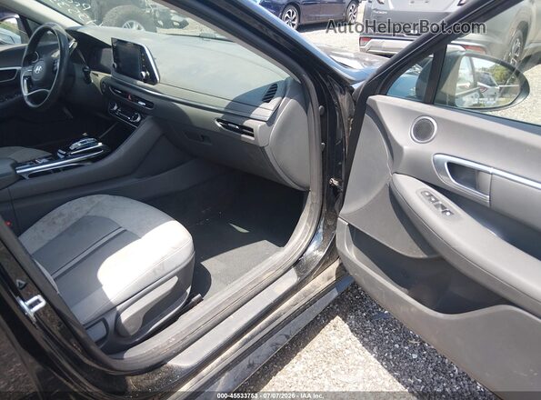 5NPEF4JA9MH116213 2021 HYUNDAI SONATA Black Front interior view