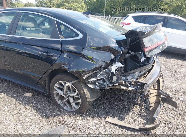 5NPEF4JA9MH116213 2021 HYUNDAI SONATA Black Front view