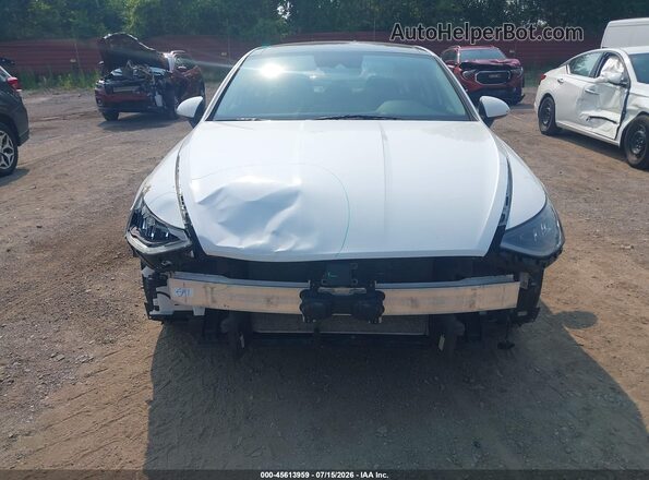 5NPEF4JAXMH078913 2021 HYUNDAI SONATA White Вид щитка приладів
