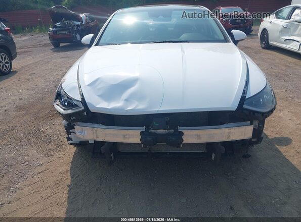 5NPEF4JAXMH078913 2021 HYUNDAI SONATA White Вид спереду