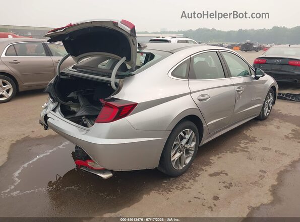 5NPEF4JAXMH104720 2021 HYUNDAI SONATA Gray Հետևի աջ