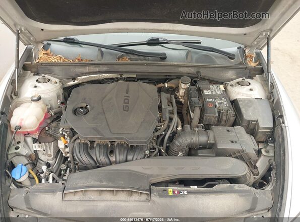 5NPEF4JAXMH104720 2021 HYUNDAI SONATA Gray Հետևի տեսք