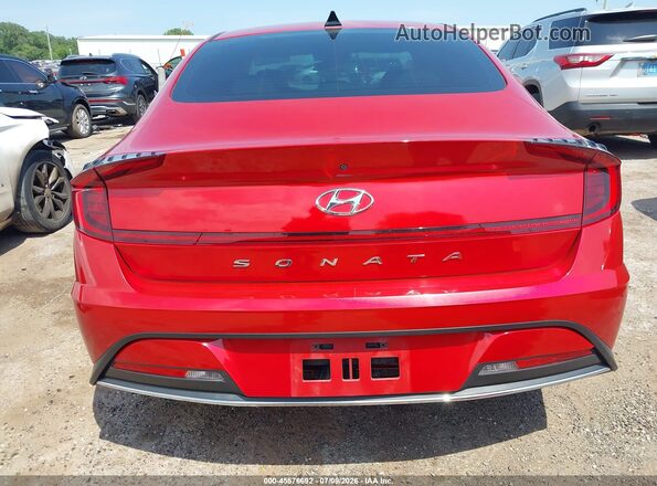 5NPEG4JA0NH142567 2022 HYUNDAI SONATA Red 