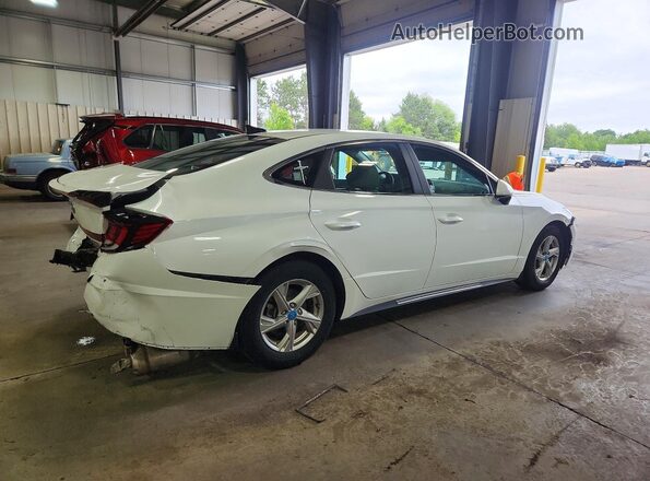 5NPEG4JA2LH032973 2020 HYUNDAI SONATA Белый Задняя правая четверть
