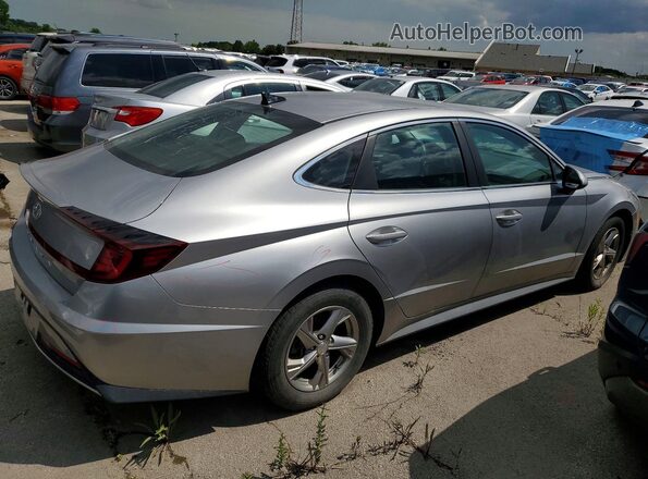 5NPEG4JA2MH066199 2021 HYUNDAI SONATA Silver Rear right