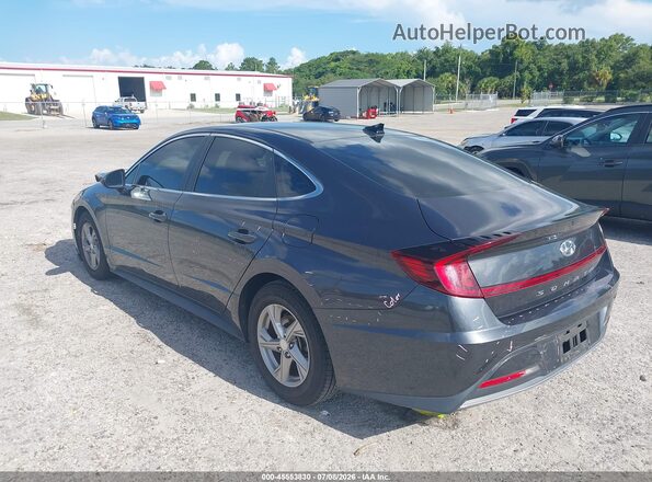 5NPEG4JA2MH068051 2021 HYUNDAI SONATA Серый Задняя левая четверть