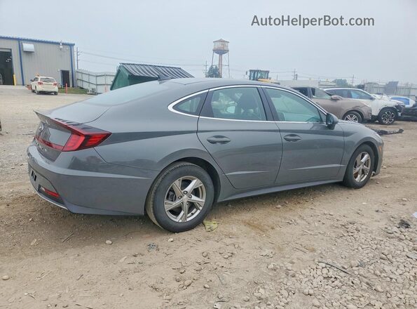 5NPEG4JA2MH076733 2021 HYUNDAI SONATA Серый Задняя правая четверть