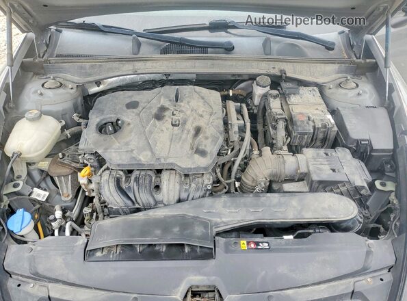 5NPEG4JA2MH076733 2021 HYUNDAI SONATA Серый Вид задней части салона