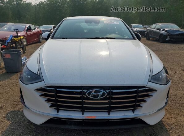 5NPEG4JA2MH104370 2021 HYUNDAI SONATA White Դիմացի տեսք