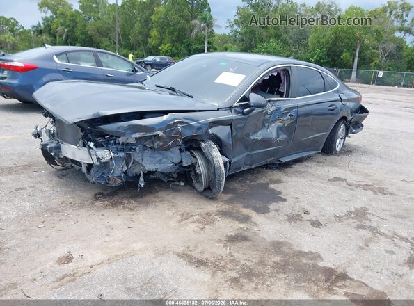 5NPEG4JA2NH143655 2022 HYUNDAI SONATA Gray Front left