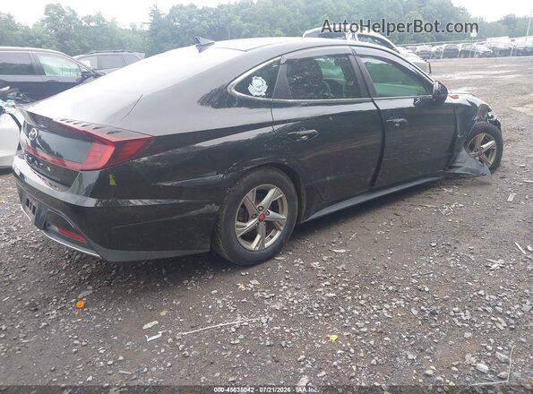 5NPEG4JA2NH145793 2022 HYUNDAI SONATA Черный Задняя правая четверть
