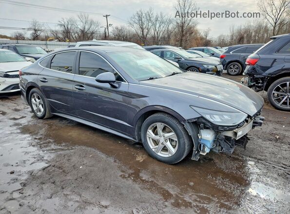 5NPEG4JA4LH033901 2020 HYUNDAI SONATA Charcoal Front right
