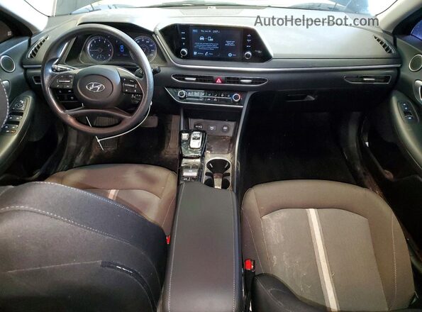 5NPEG4JA5LH050271 2020 HYUNDAI SONATA Черный Вид панели приборов