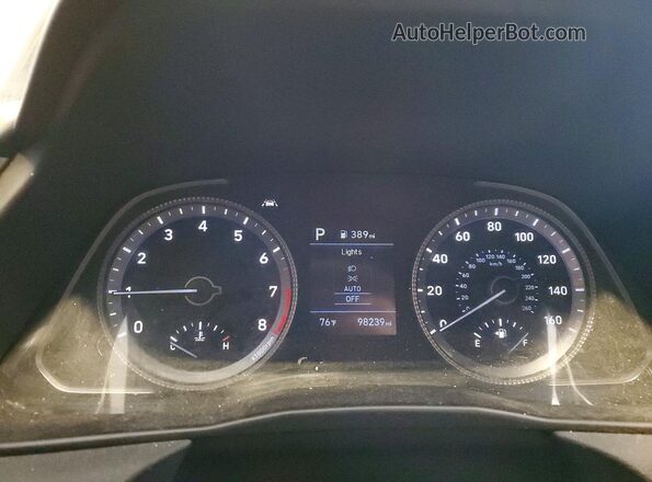 5NPEG4JA5LH050271 2020 HYUNDAI SONATA Черный Вид щитка приборов