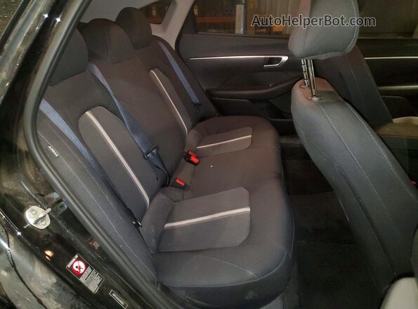 5NPEG4JA5LH050271 2020 HYUNDAI SONATA Черный Вид задних сидений