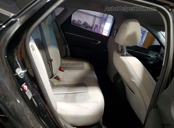 5NPEG4JA5MH077407 2021 HYUNDAI SONATA Black Widok tylnych siedzeń