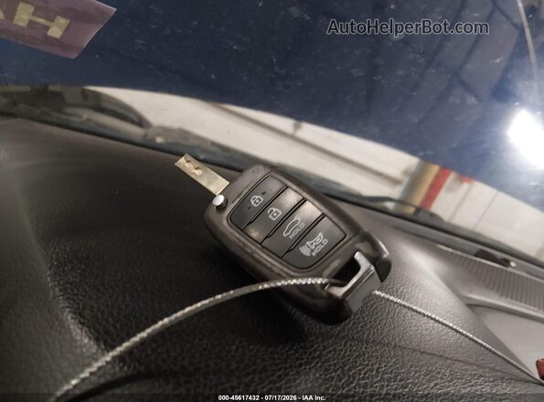 5NPEG4JA8LH047154 2020 HYUNDAI SONATA Blue Вид панелі приладів
