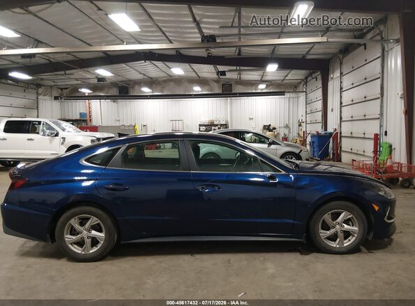 5NPEG4JA8LH047154 2020 HYUNDAI SONATA Blue Панорамний вид салону 360°