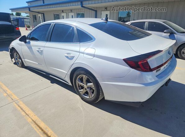 5NPEG4JA8MH077143 2021 HYUNDAI SONATA White Rear left
