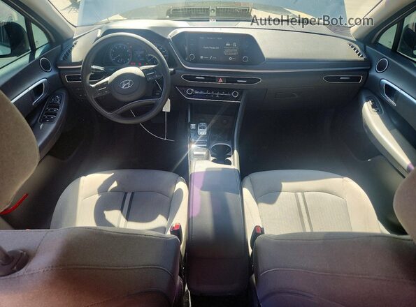 5NPEG4JA8MH077143 2021 HYUNDAI SONATA White Dashboard view