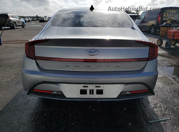 5NPEG4JA9MH073182 2021 HYUNDAI SONATA Silver Հետևի տեսք