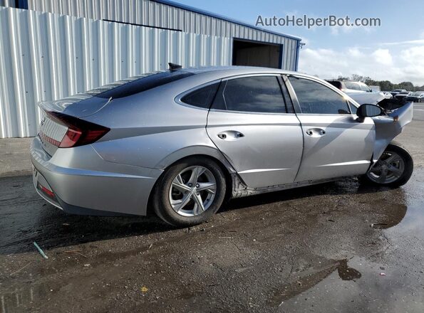 5NPEG4JA9MH073182 2021 HYUNDAI SONATA Silver Հետևի աջ