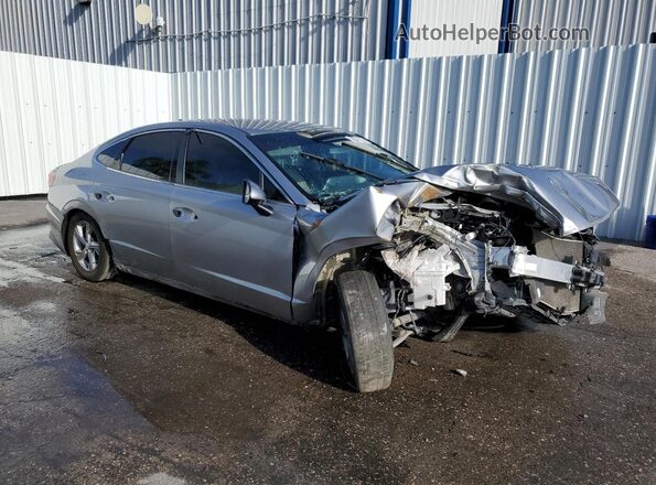 5NPEG4JA9MH073182 2021 HYUNDAI SONATA Silver Առջևի աջ