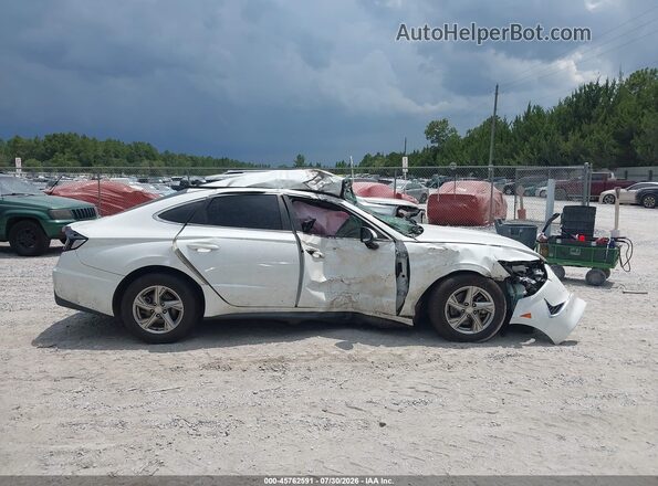 5NPEG4JA9MH117259 2021 HYUNDAI SONATA Белый Панорамный вид салона 360°
