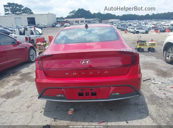 5NPEG4JAXMH073112 2021 HYUNDAI SONATA Red 
