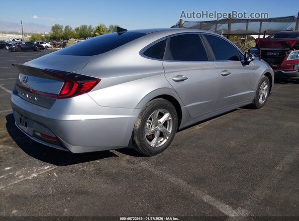 5NPEG4JAXMH087978 2021 HYUNDAI SONATA Серебряный Задняя правая четверть