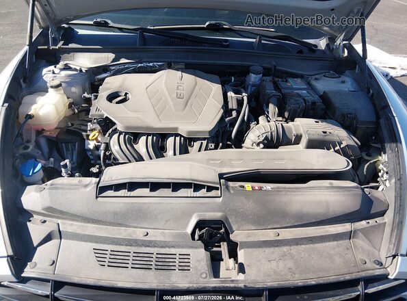 5NPEG4JAXMH087978 2021 HYUNDAI SONATA Серебряный Вид сзади