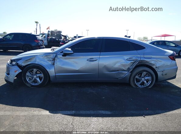 5NPEG4JAXMH087978 2021 HYUNDAI SONATA Серебряный Панорамный вид салона 360°