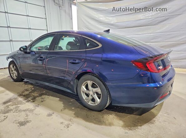 5NPEG4JAXMH124544 2021 HYUNDAI SONATA Blue Tył lewy