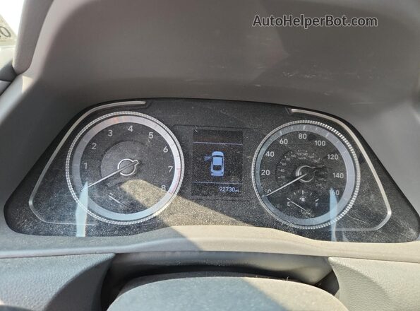 5NPEG4JAXNH134766 2022 HYUNDAI SONATA Gray Instrument cluster view