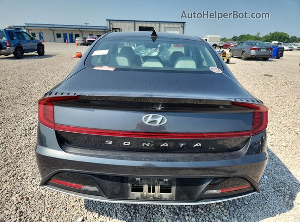 5NPEG4JAXNH134766 2022 HYUNDAI SONATA Gray Rear view