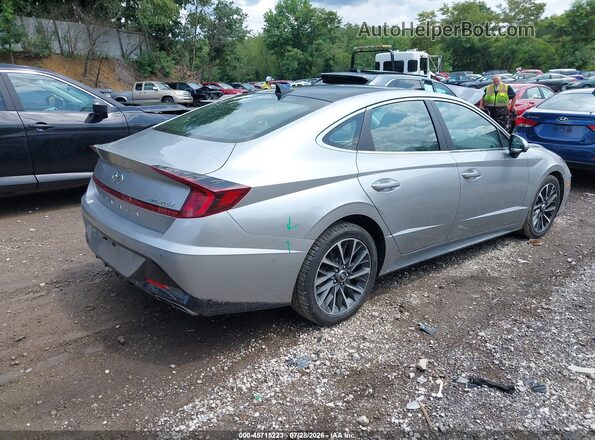 5NPEH4J21LH047101 2020 HYUNDAI SONATA Silver Հետևի աջ