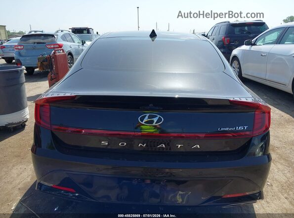 5NPEH4J21MH090581 2021 HYUNDAI SONATA Black 