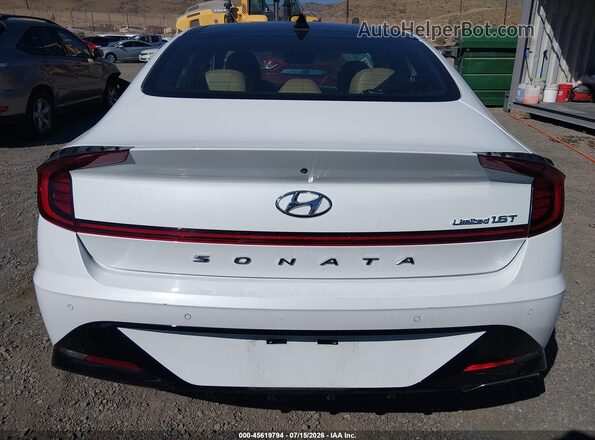 5NPEH4J22LH052596 2020 HYUNDAI SONATA White 