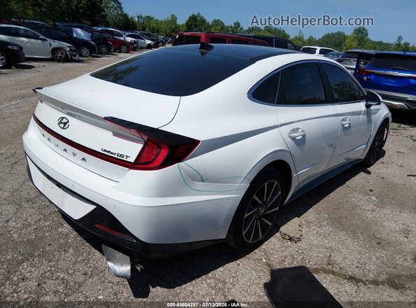 5NPEH4J23LH013001 2020 HYUNDAI SONATA White Tył prawy