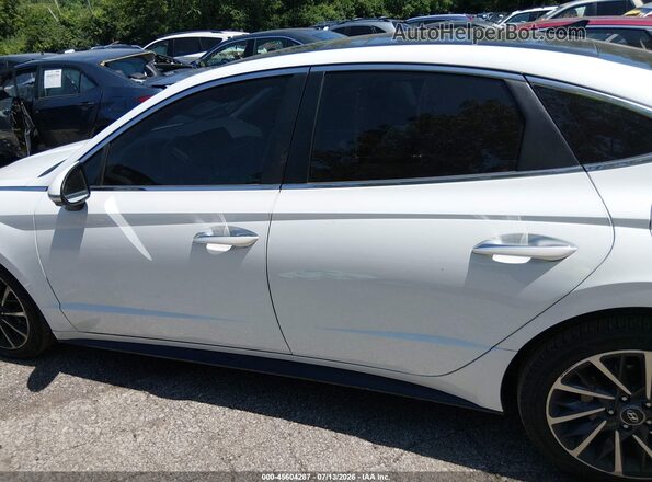 5NPEH4J23LH013001 2020 HYUNDAI SONATA White Widok wnętrza 360 stopni
