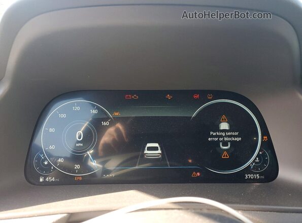 5NPEH4J23LH020045 2020 HYUNDAI SONATA Угольный Вид щитка приборов
