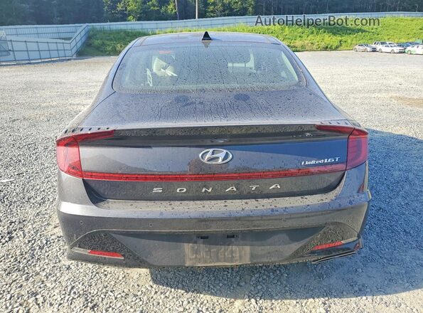 5NPEH4J23LH020045 2020 HYUNDAI SONATA Угольный Вид сзади