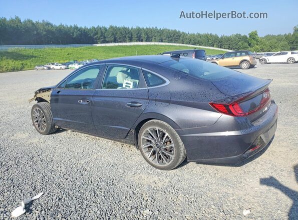 5NPEH4J23LH020045 2020 HYUNDAI SONATA Угольный Задняя левая четверть