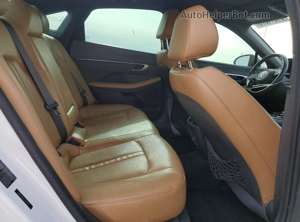 5NPEH4J23LH043812 2020 HYUNDAI SONATA Белый Вид задних сидений