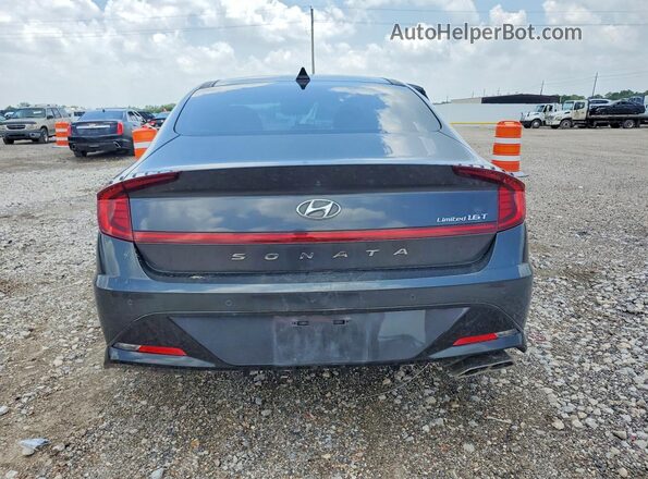 5NPEH4J23MH089996 2021 HYUNDAI SONATA Charcoal Vista trasera